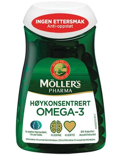 möller's pharma høykonsentrert omega-3